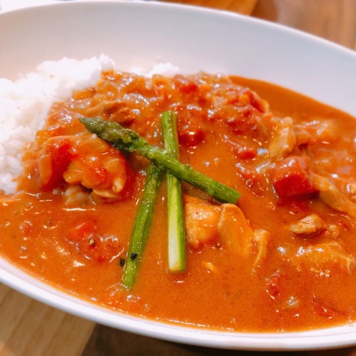 ルーで作る バターチキンカレー風 レシピ 作り方 By Naa Maru 楽天レシピ